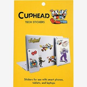Cuphead Tech Stickers